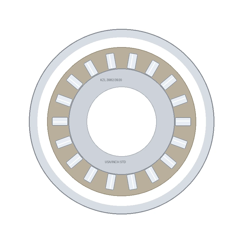 Inch Tapered Roller Bearing Set 3982/3920