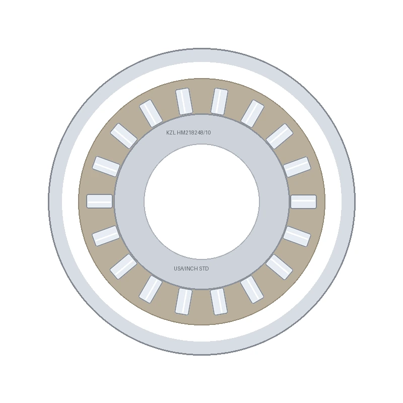 Inch Tapered Roller Bearing Set HM218248/HM218210