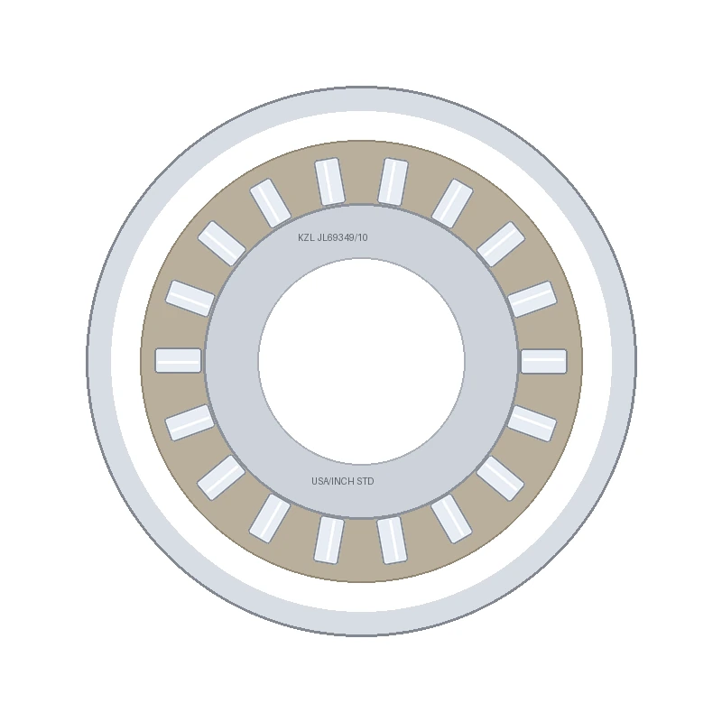 Inch Tapered Roller Bearing Set JL69349/JL69310
