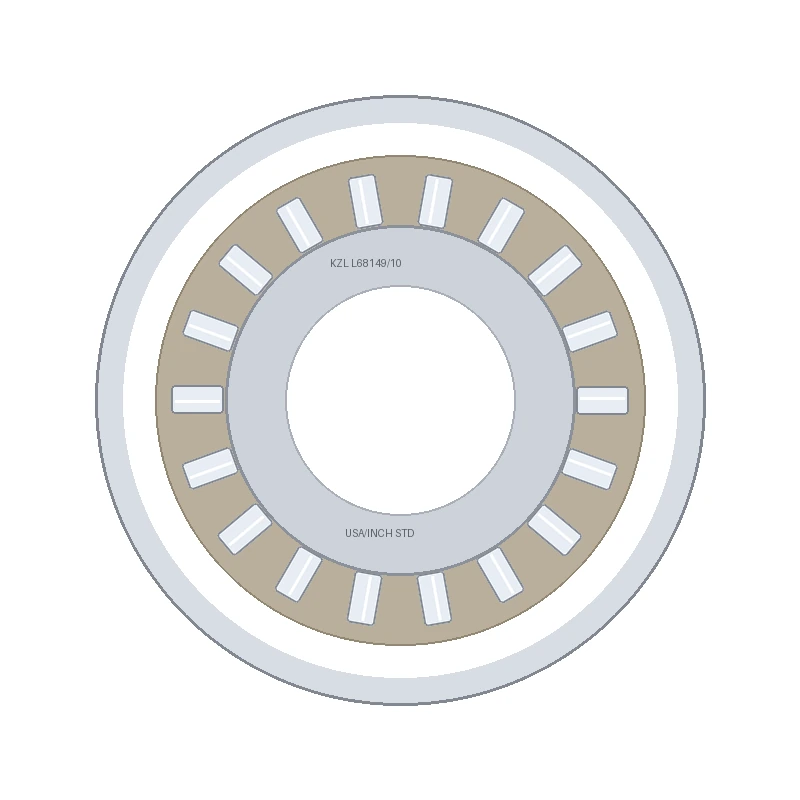 Inch Tapered Roller Bearing Set L68149/L68110