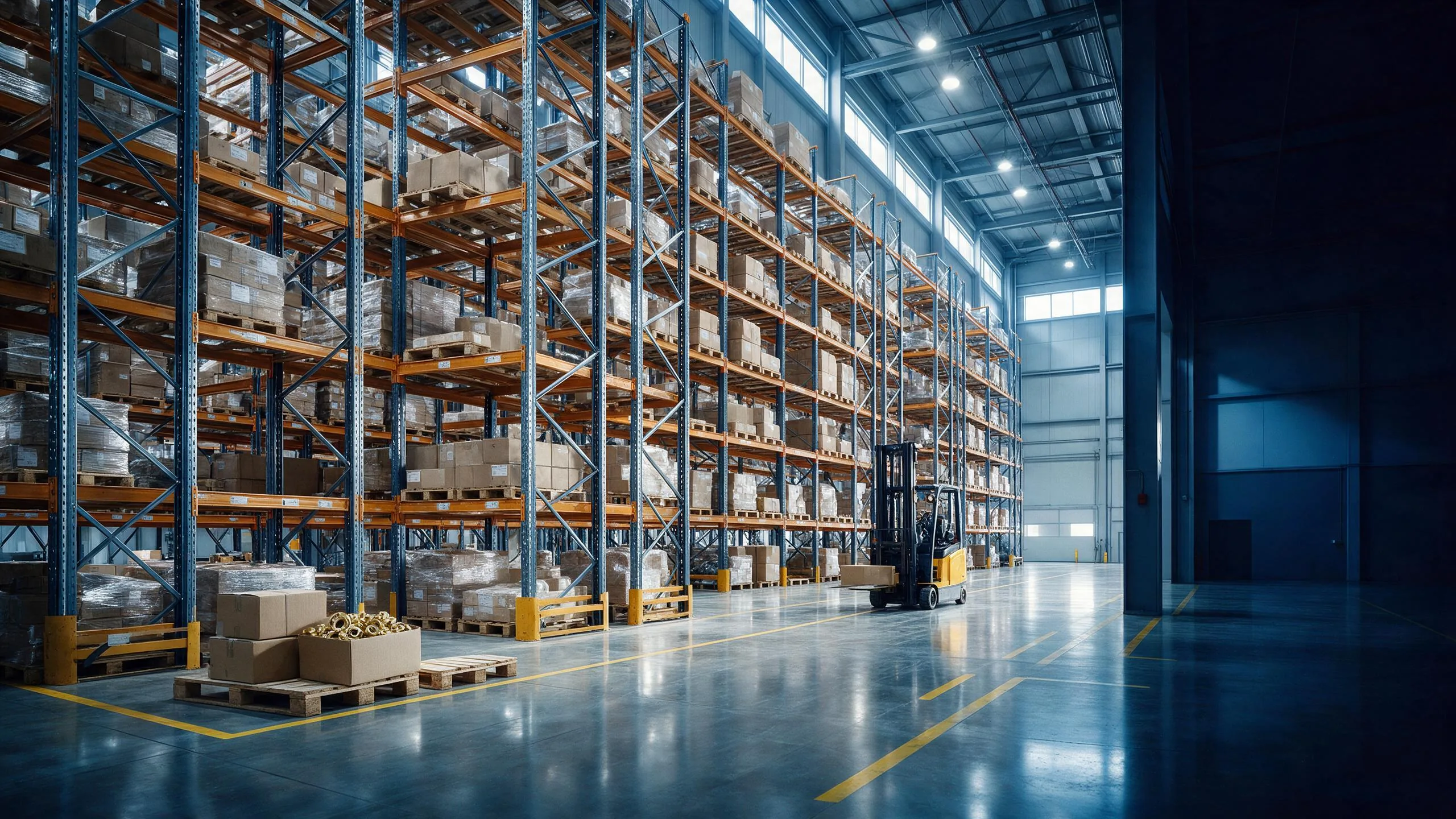 KZL Mississauga Ontario 24,000+ SKU High-Rack Inventory Facility & Forklift Operations